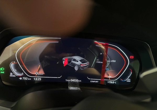 BMW X6 cena 385000 przebieg: 5236, rok produkcji 2021 z Ryki małe 106